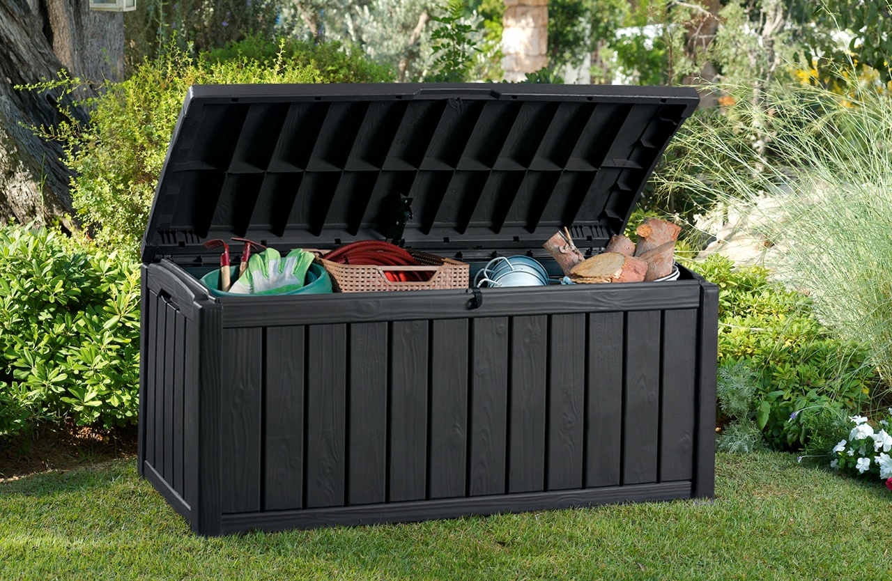 KETER Skrzynia do ogrodu Glenwood antracytowa) 230413 + 20 zł na pierwsze zakupy 230413