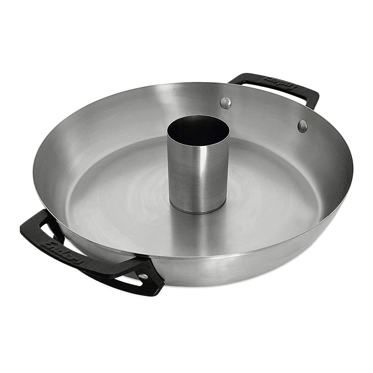 Enders 7793 drobiem naczynie do pieczenia do kurczaka system switch Grid, stal nierdzewna, naczynie do pieczenia, BBQ Griller do patyczki do kurczaka akcesoria na grilla, srebrna, 41 x 41 x 33 cm