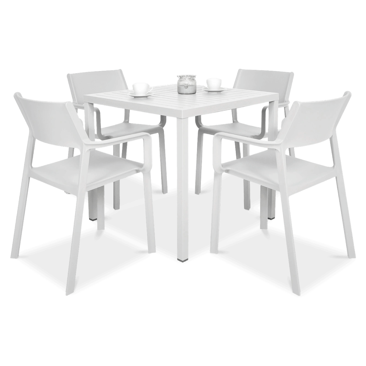 Zestaw Nardi TRILL/CUBE 80 4+1 Bianco