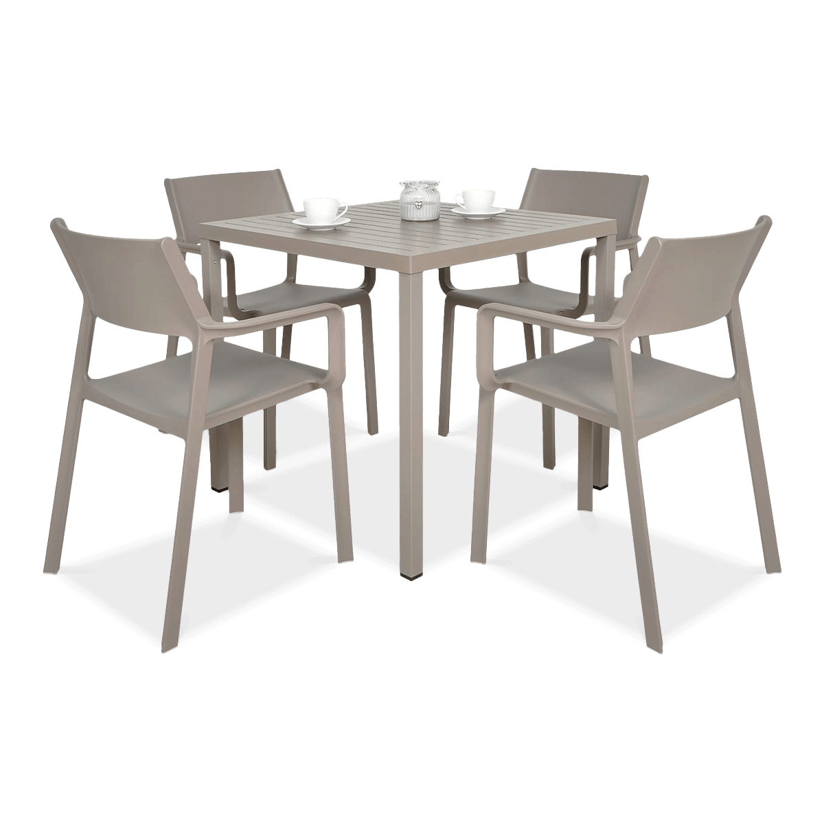 Zestaw Nardi TRILL/CUBE 80 4+1 Tortora