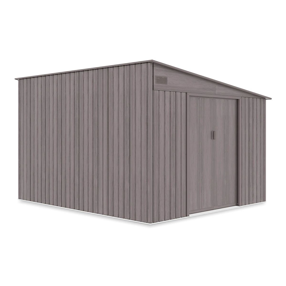 Szopa ogrodowa JASPER 279x321cm Light Wood, stalowa, z podwójnymi drzwiami, wentylowana, magazyn na narzędzia, rowery i akcesoria Hardmaister