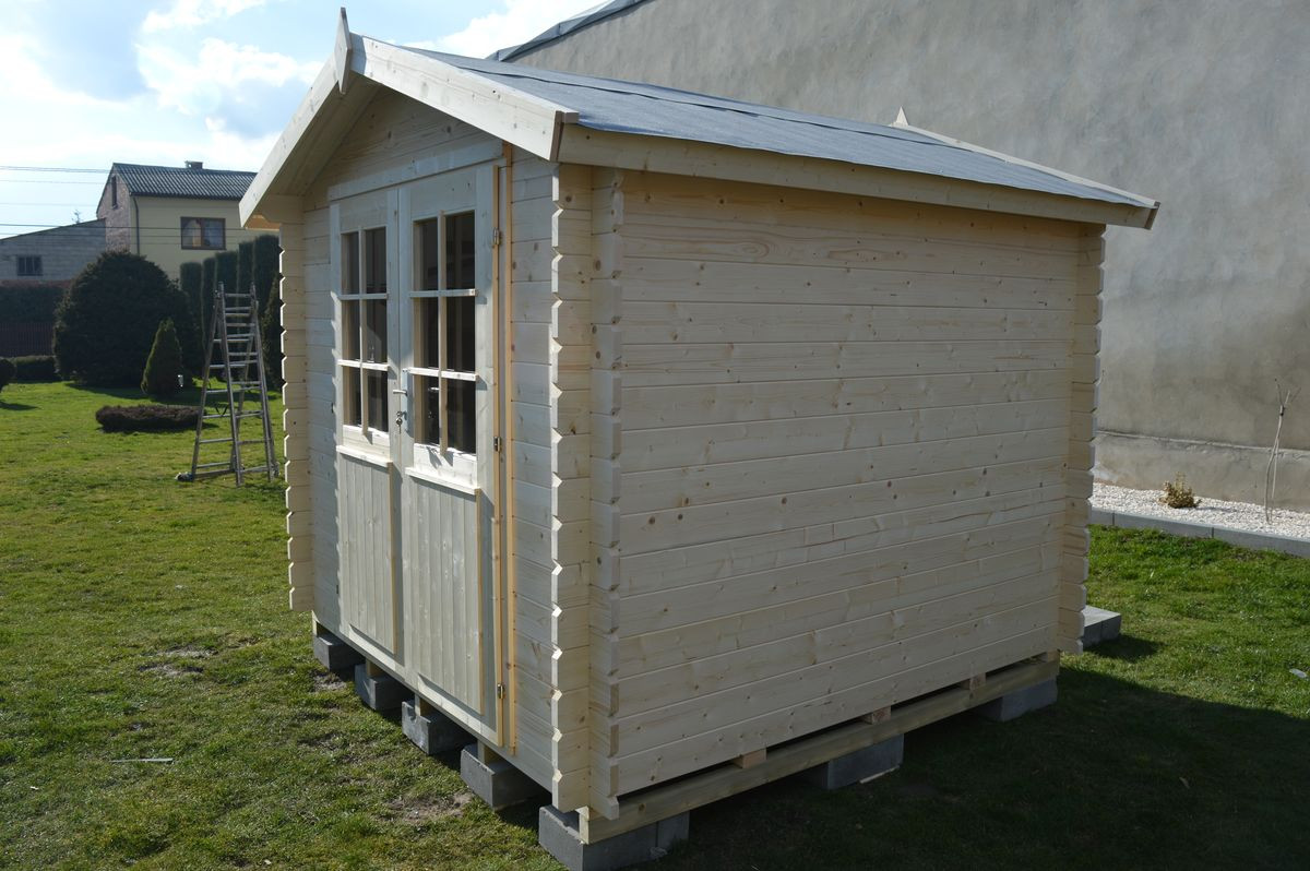 Domek drewniany TOFRA 250x250 cm - Nordenwood