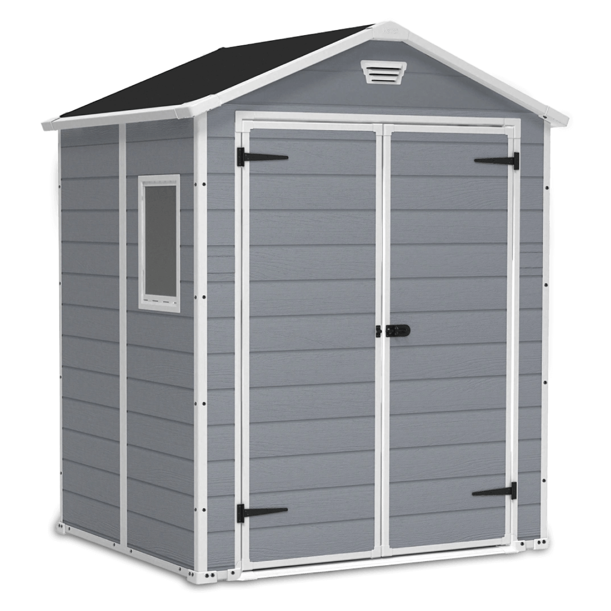 Keter Szopa ogrodowa Manor 6x5 DD, szara, 204496