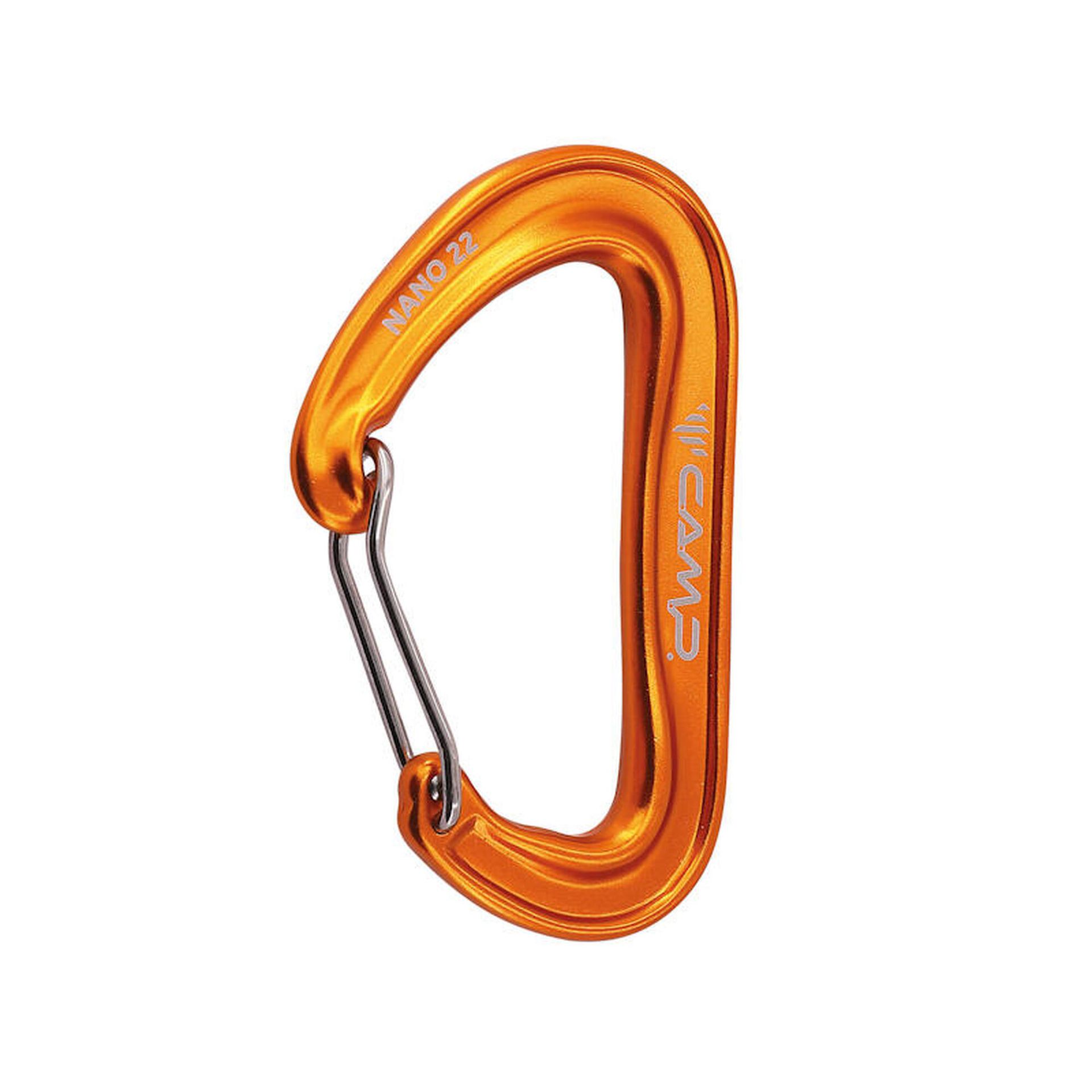 Camp Nano 22 Karabinek, orange 2021 Karabinki niezakręcane 233516