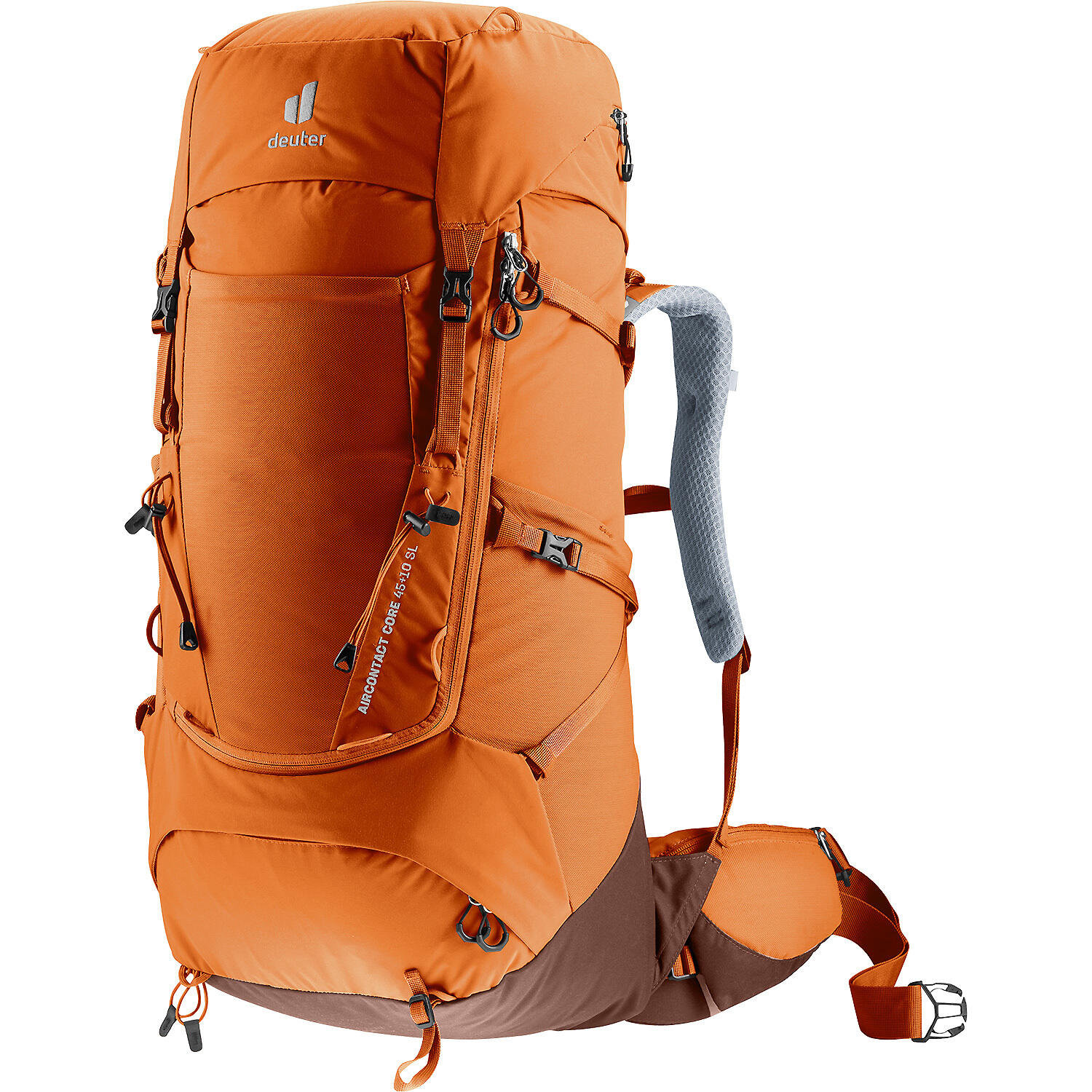 Plecak trekkingowy damski Deuter Aircontact Core 45+10 Sl chestnut/umbra