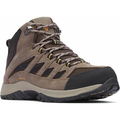 Buty trekkingowe męskie Columbia Crestwood Mid Waterproof 2100641231 44.5 (11.5US) Brązowe (195981558760)