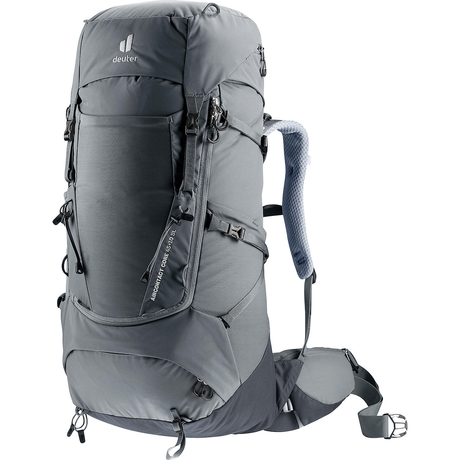 Plecak trekkingowy damski Deuter Aircontact Core 45 + 10 SL - graphite/black