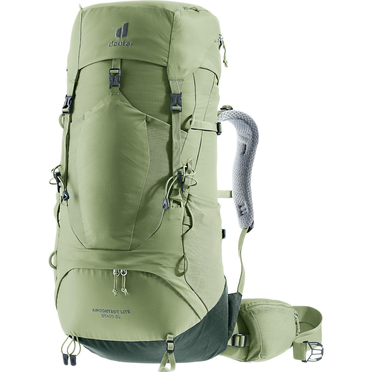 Plecak trekkingowy damski Deuter Aircontact Lite 35 + 10 SL - grove/ivy