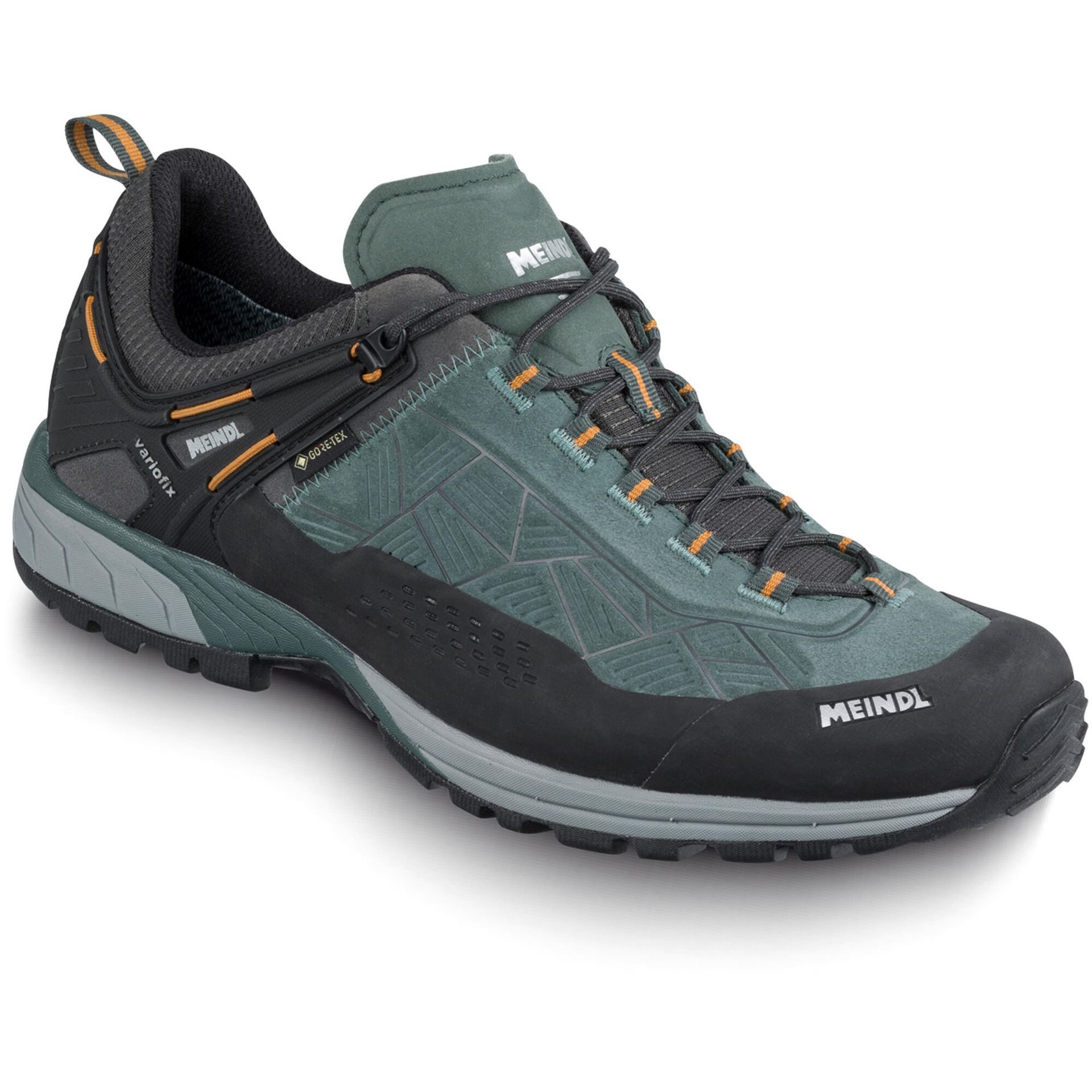 Męskie buty turystyczne Meindl Top Trail GTX loden/orange - 10