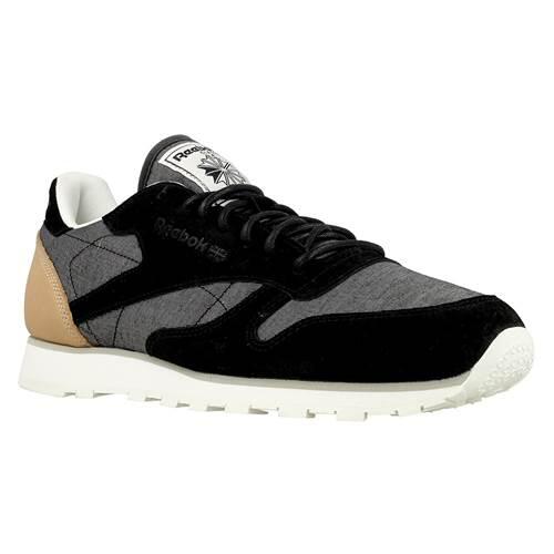 Reebok CL Leather Fleck AQ9723 czarny