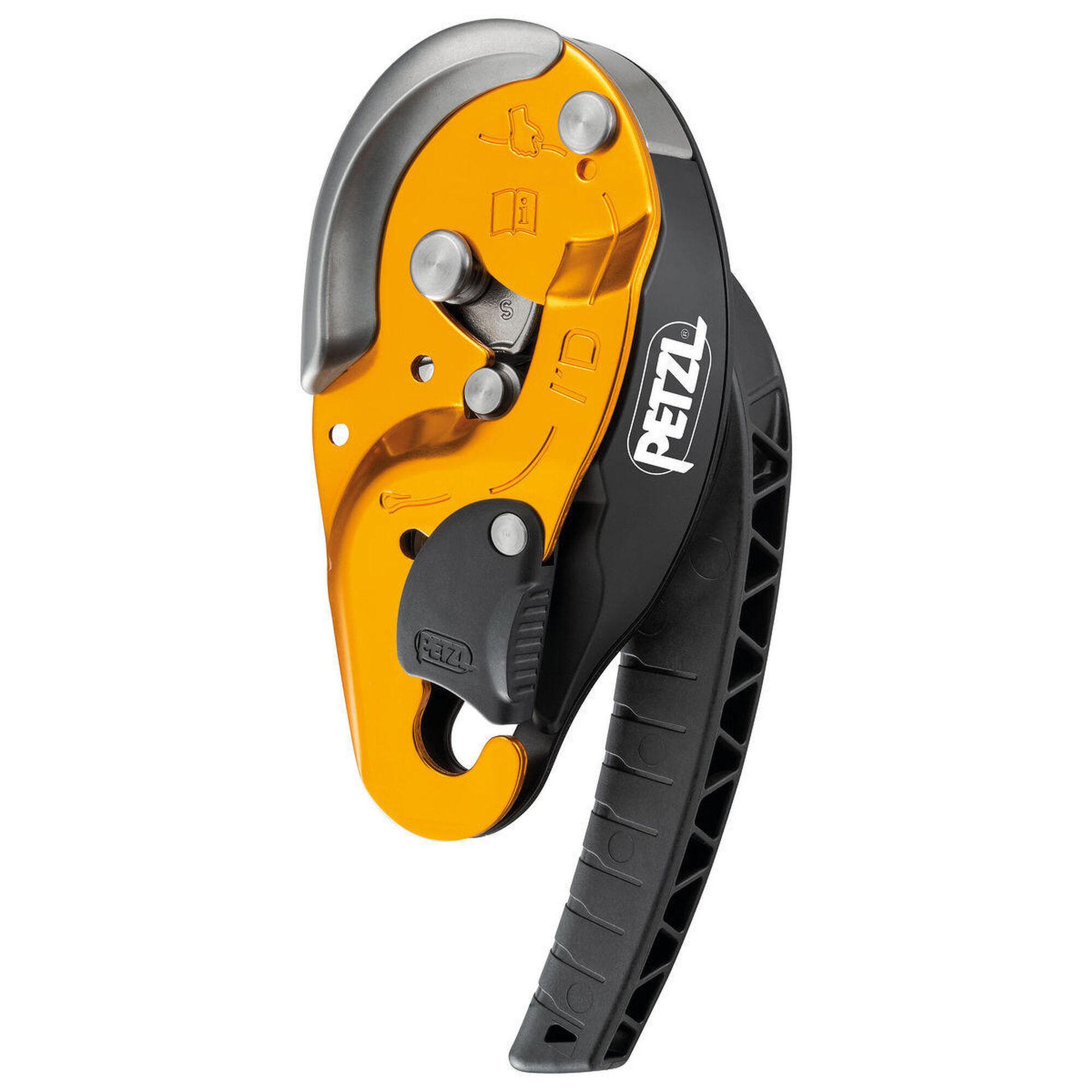 Przyrząd zjazdowy Petzl ID S - yellow
