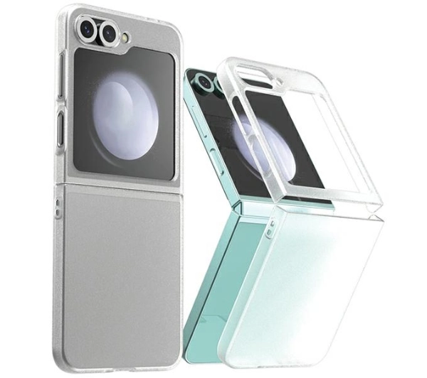 Araree Nukin do Galaxy Z Flip6 Przeźroczysty-matowy