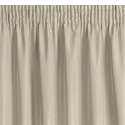 Zasłona EUROFIRANY Rita 140 x 270 cm Ciemnobeżowy