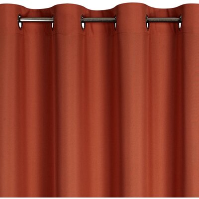 Zasłona EUROFIRANY Rita 140 x 250 cm Ceglasty