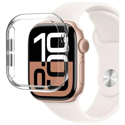 Etui ARAREE Nukin do Apple Watch 10 (46mm) Przezroczysty