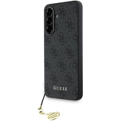 Guess Etui 4G Charms Collection do Galaxy A56 5G, czarne