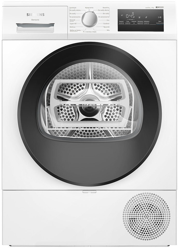 Siemens iQ300 WT45HV99PL 8kg Pompa ciepła autoDry