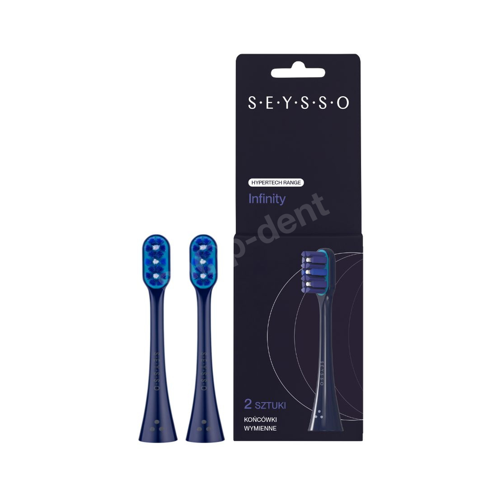 SEYSSO Hypertech Infinity Końcówki wymienne do szczoteczki SEYSSO 2 sztuki