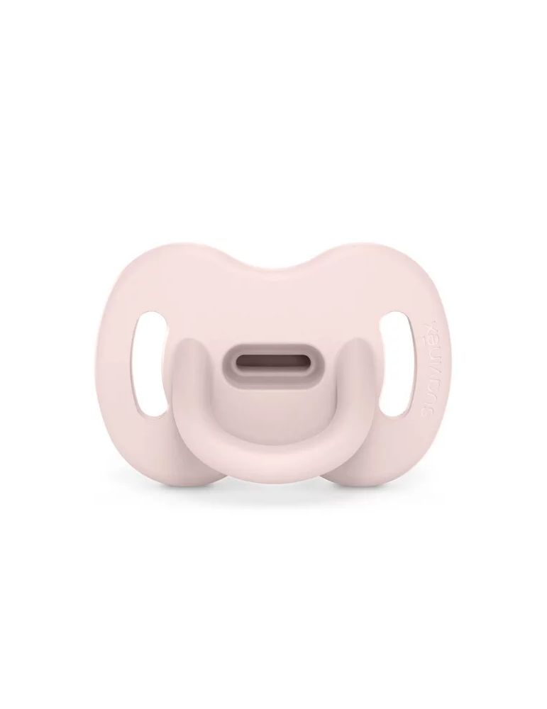 Suavinex SX Pro smoczek fizjologiczny silikonowy Colour Essense 6-18m+ Różowy