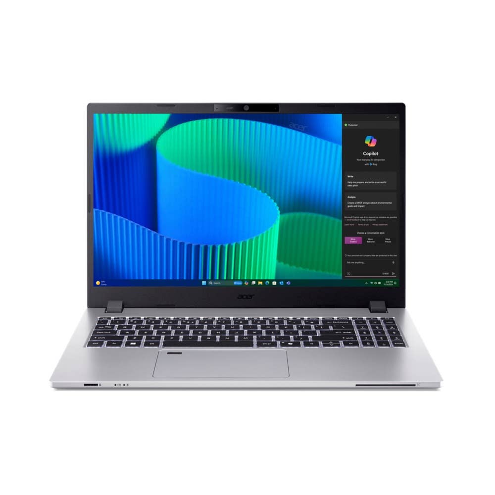 Acer TravelMate P2 TMP215-55-TCO Srebrny