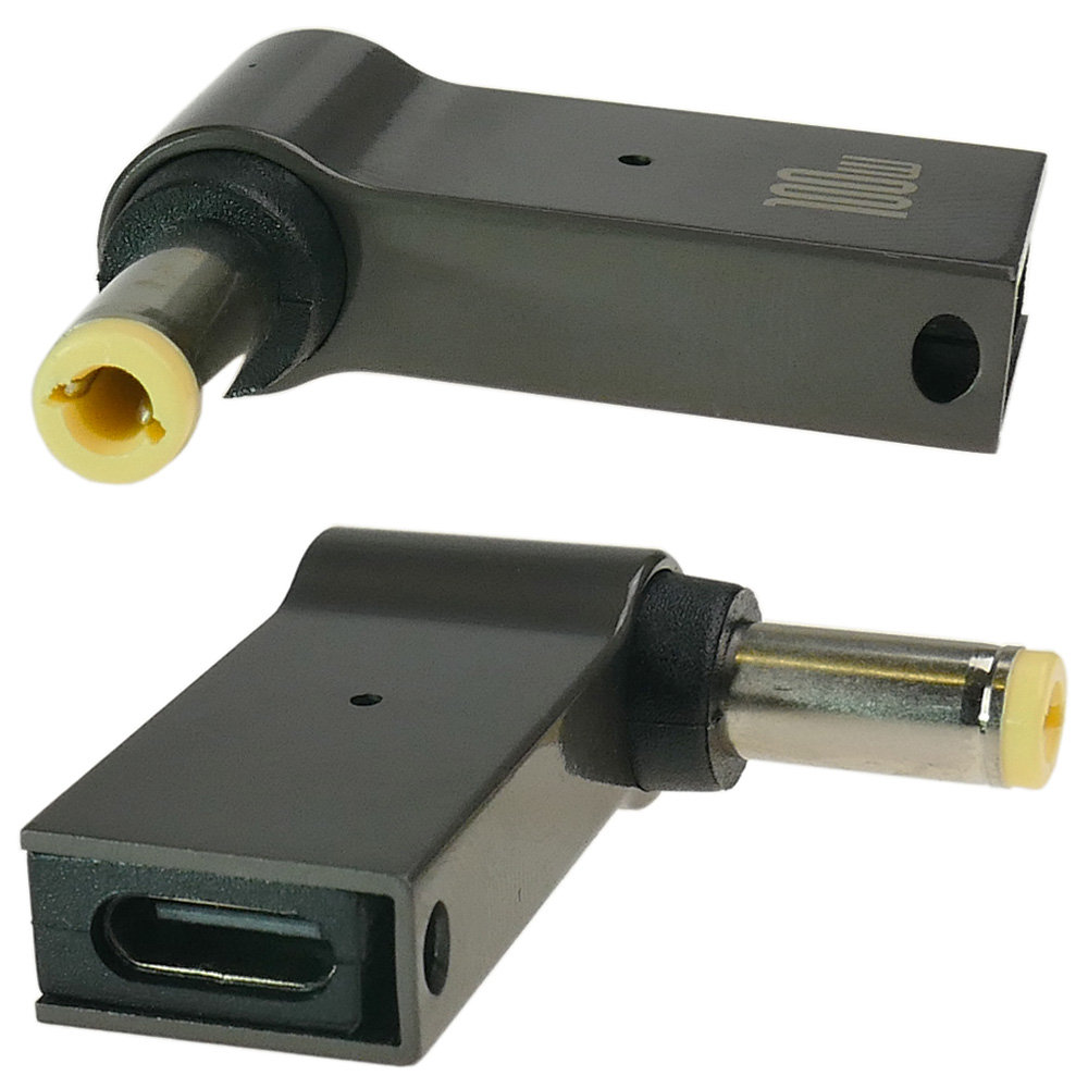 Przejściówka zasilania adapter wtyk USB-C do 5,5x2,5mm ASUS ACER TOSHIBA