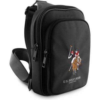 Torebka US POLO ASSN Petit Pique Crossbody Czarny