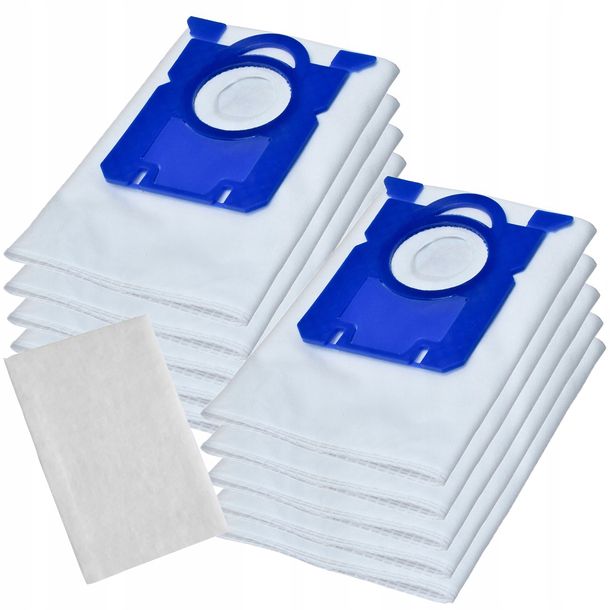 10x Worki Do Odkurzacza Elektrolux Philips Bag Electrolux Zamiennik + Filtr