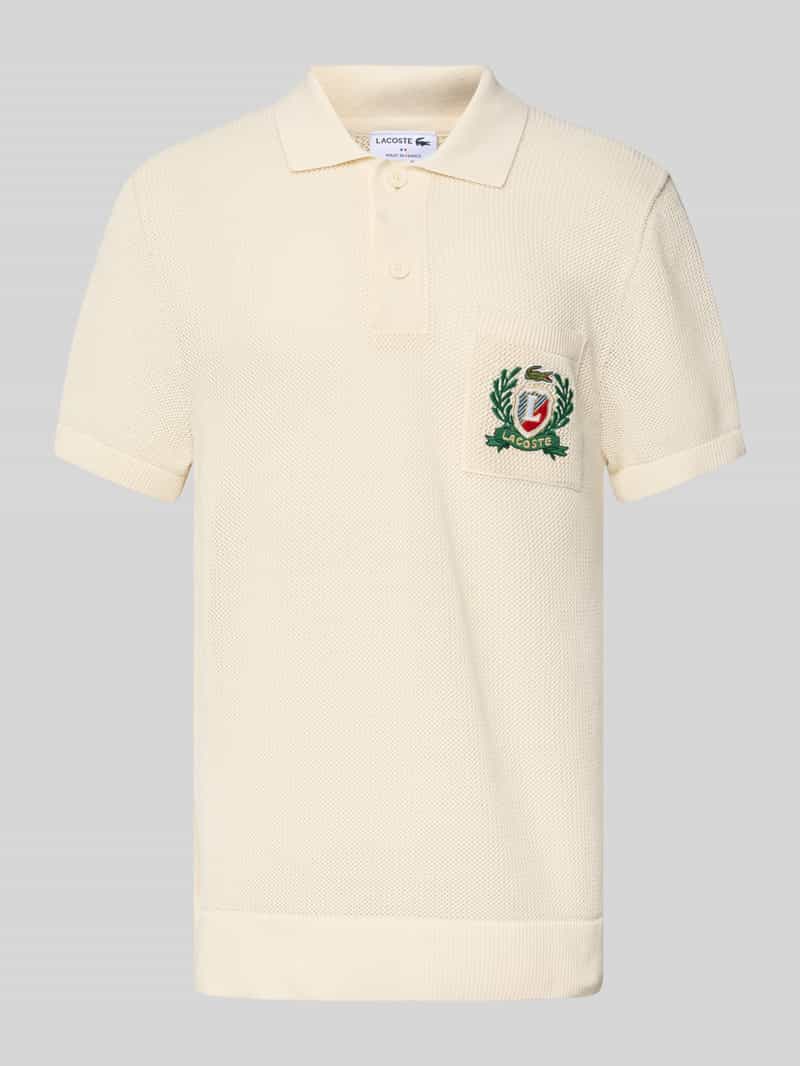 Koszulka polo o kroju classic fit z wyhaftowanym logo