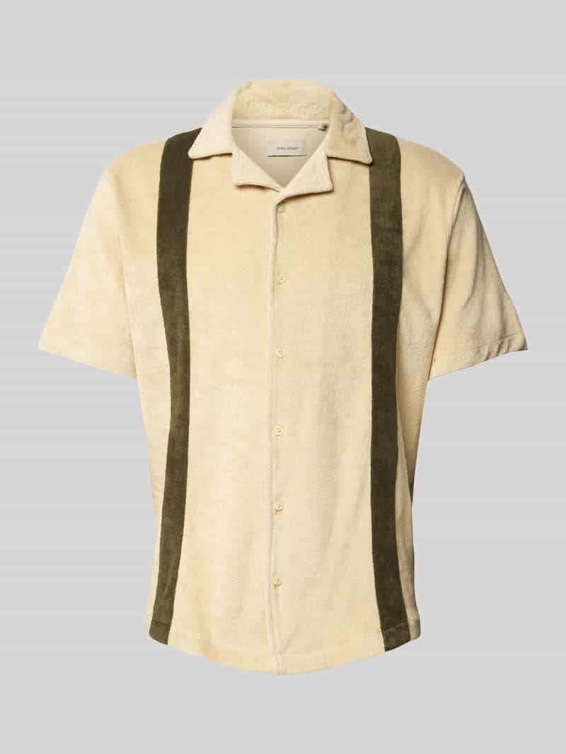 Koszula casualowa o kroju regular fit z kołnierzykiem typu resort model ‘EUGEN’