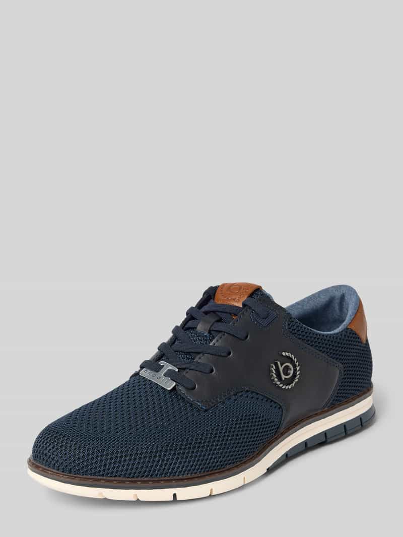 Buty sznurowane z fakturowanym wzorem model ‘Sandman’