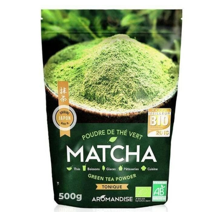 Organiczna japońska zielona herbata Matcha w proszku 500 g
