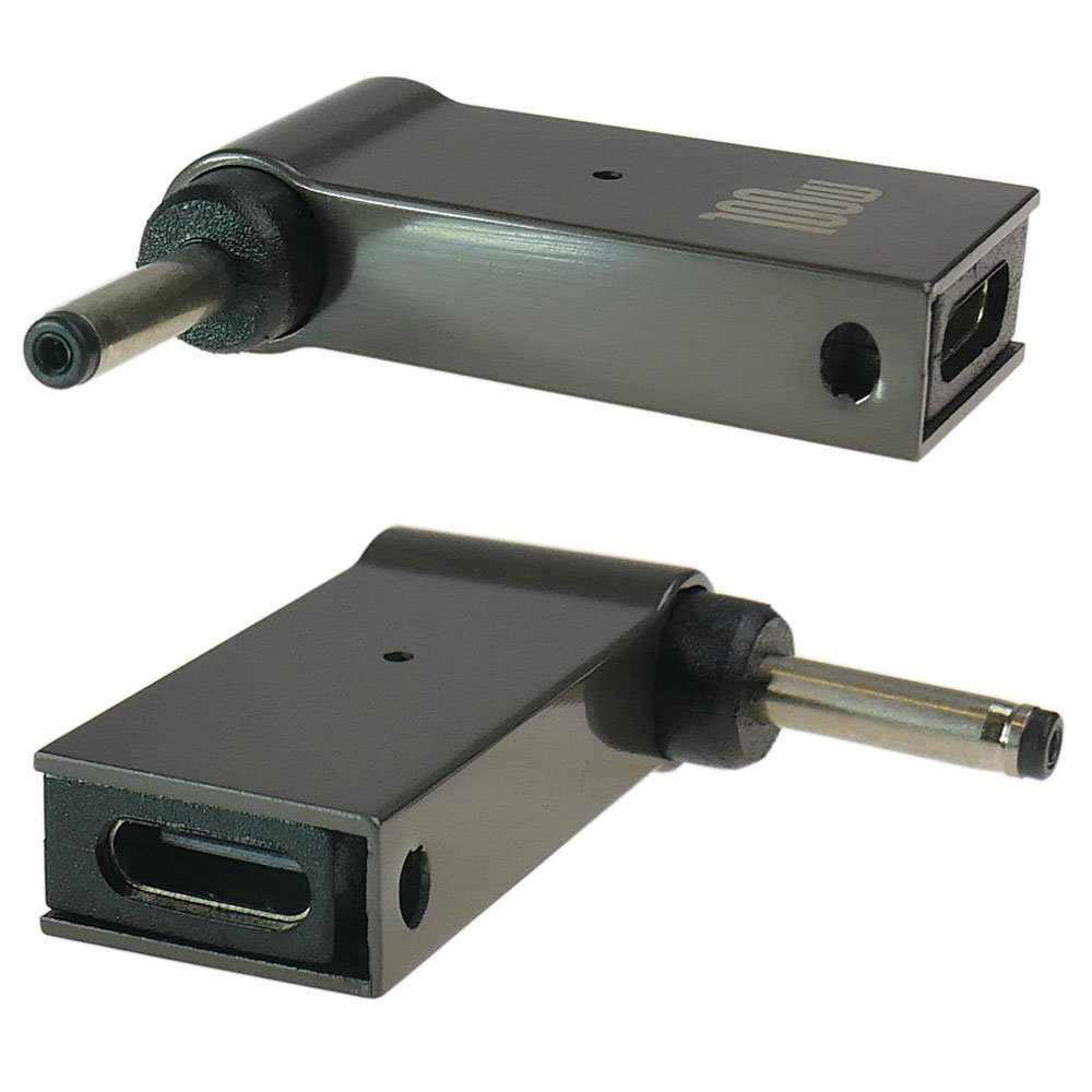 Przejściówka zasilania adapter wtyk USB-C do 3,0x1,0mm ASUS ACER SAMSUNG