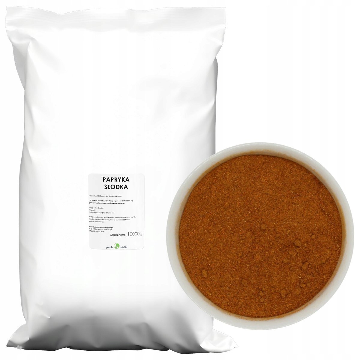 Papryka Słodka Mielona Aromatyczna 10Kg