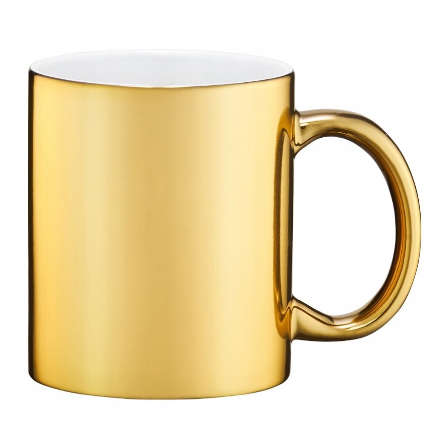 Bullz kubek złoty premium 330ml z nadrukiem