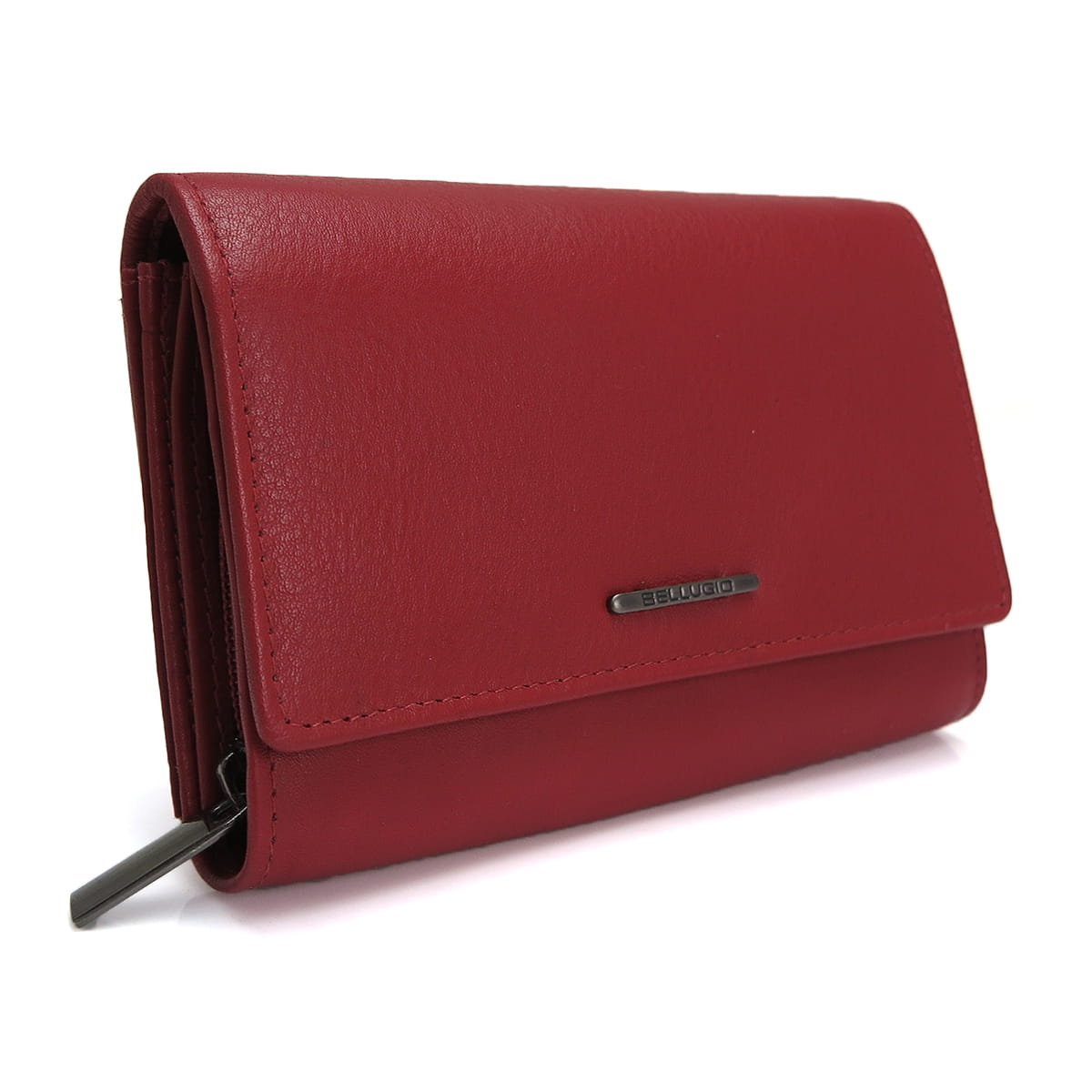 Damski portfel MATTE - czerwony