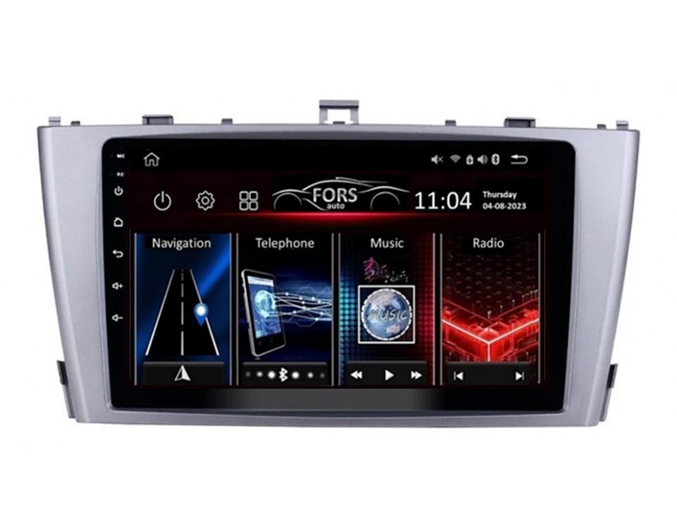 Radio Android FS4-Max Avensis 2008-2015 4/32 Carplay AndroidAuto 2K DSP