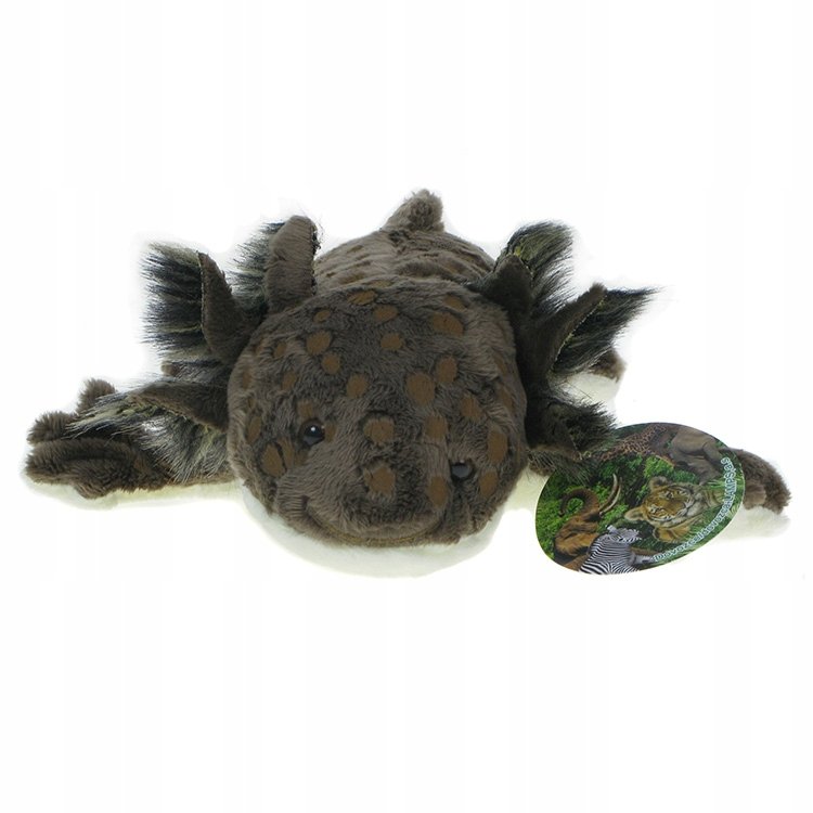 Pluszowe ZOO Maskotka Aksolotl brązowy (ambystoma meksykańska) 28cm (69857)