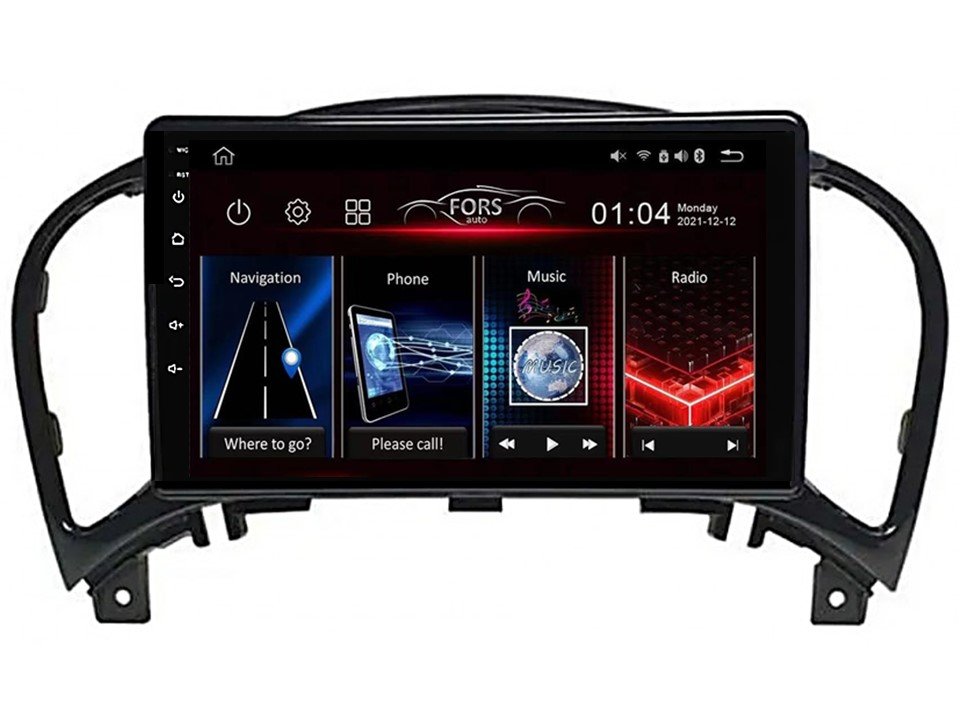 Radio Android FS4-Max Nissan Juke 2011-2016 4/32 Carplay AndroidAuto 2K DSP