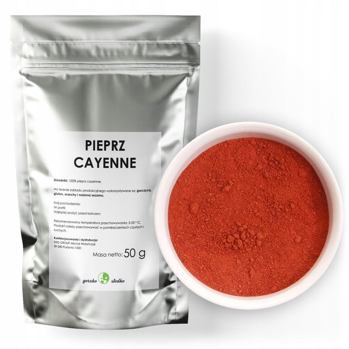 Pieprz Cayenne Mielony 50G