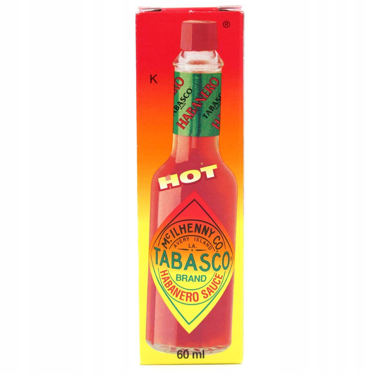 Sos Tabasco Habanero Bardzo Ostry Sos 60Ml