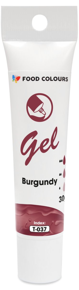 Barwnik w żelu BURGUNDOWY Burgundy 30g Food Colours