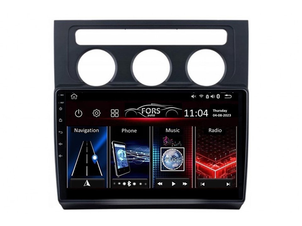 Radio Android FS4-Max Touran AAC 2004-2008 4/32 Carplay AndroidAuto 2K DSP