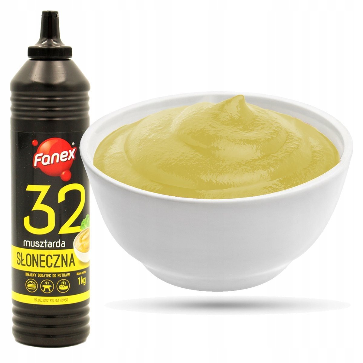 Musztarda Słoneczna Fanex Musztarda Premium 1000G