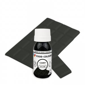 Barwnik spożywczy do mas tłustych Food Colours 18ml Czarny