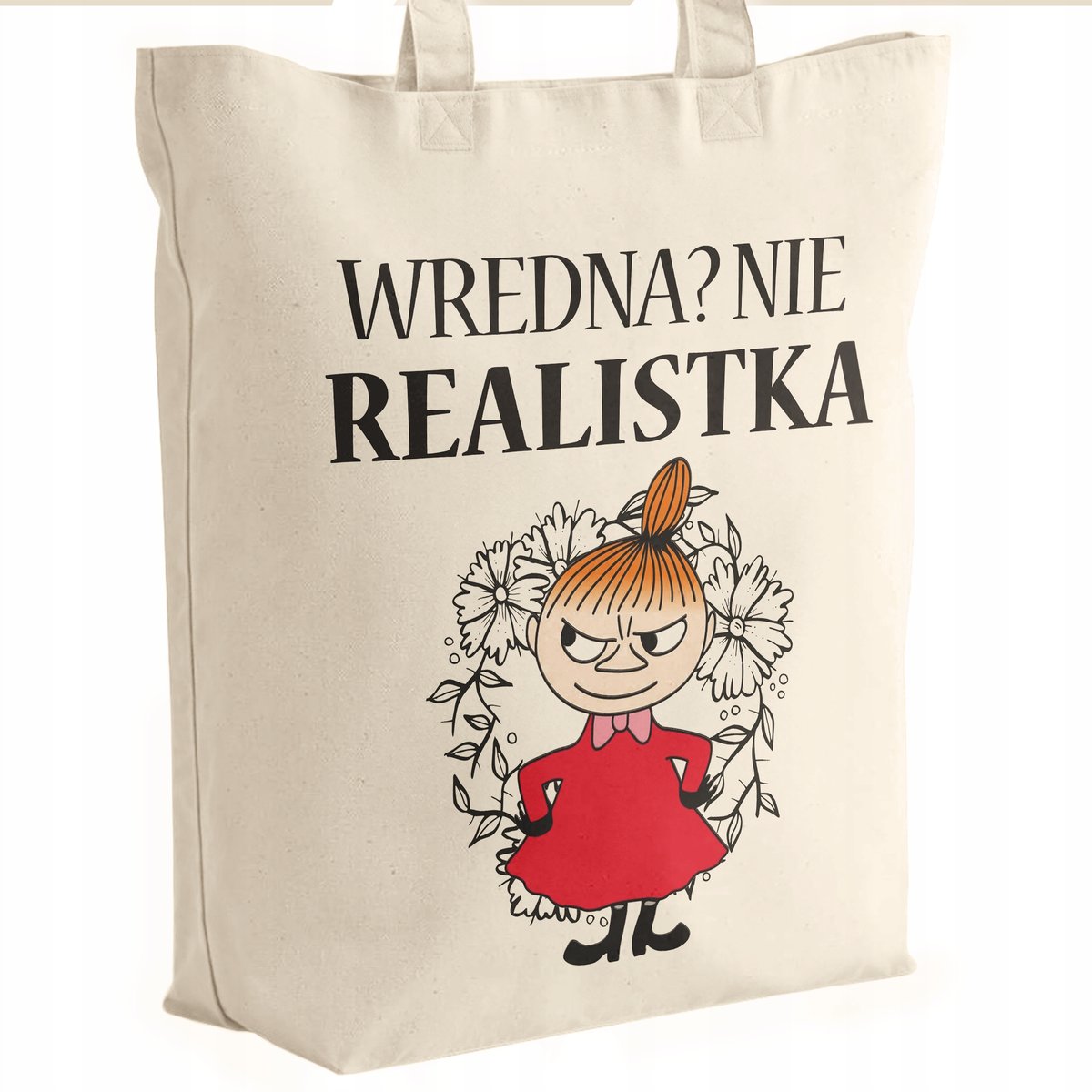 Torba bawełniana premium prezent na Dzień Kobiet Wredna Nie Realistka