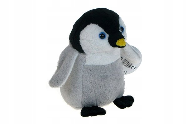 Pluszowe ZOO: maskotka Pingwin młody, Pingwinek 15cm (65565)