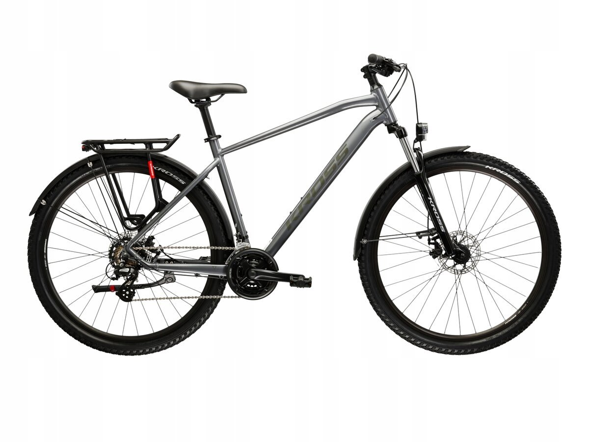 Rower górski MTB KROSS HEXAGON 2.0 EQ rozmiar M Szary