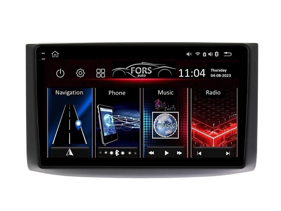 Radio Android FS4-Max Chevrolet Aveo 2006-124/32 Carplay AndroidAuto 2K DSP