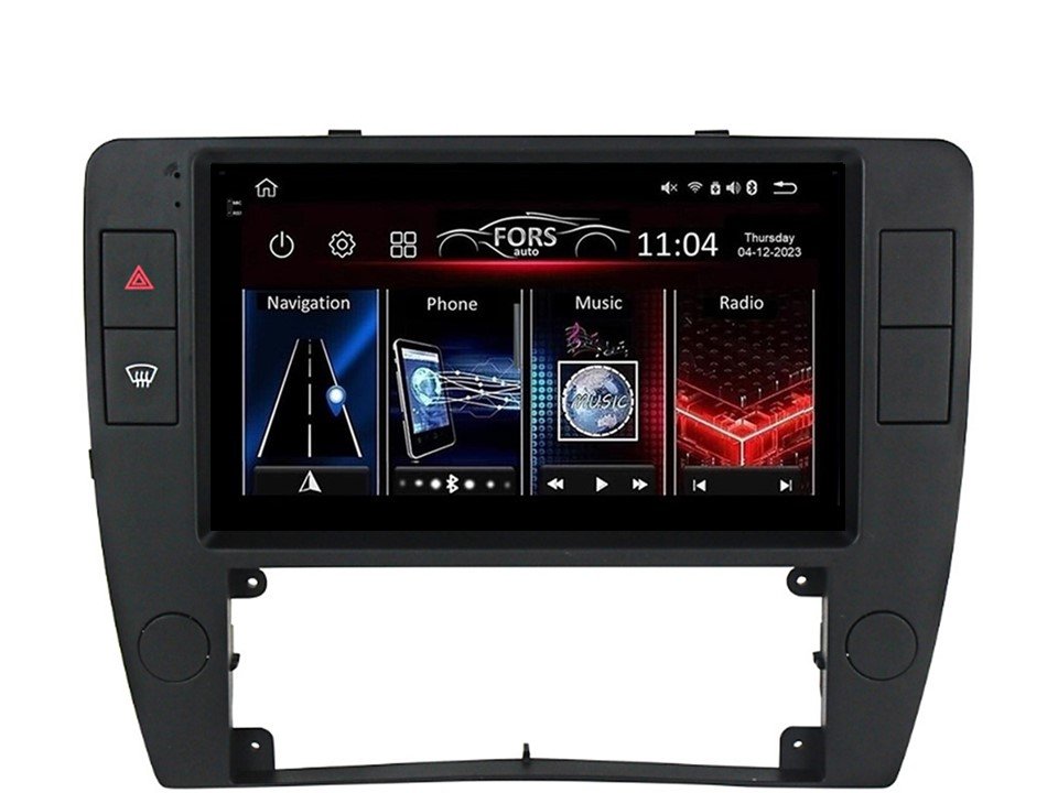 Radio Android FS4-Max VW Passat B5 2000-05 4/32 Carplay AndroidAuto 2K DSP