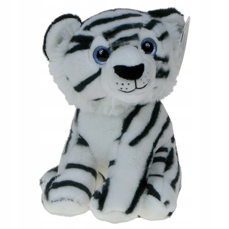 Pluszowe Zoo dla najmniejszych: Maskotka biały Tygrys 20cm (61830)